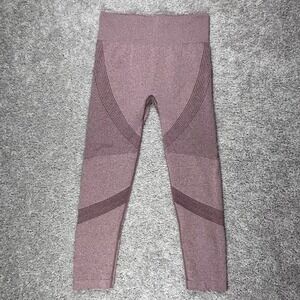 Unbranded Mauve Pink Seamless Scrunch Butt Contour Leggings Women Size L